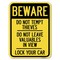 Signmission Safety Sign, 18 in Height, Aluminum, 24 in Length, 24328 A-1824-24328 - alternate 1